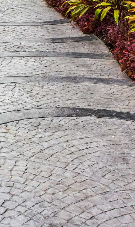 Top Choice Lawn Maintenance And Debris Removal   Decorative Concrete